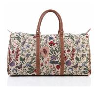 Signare Große Reisetasche für Damen, für Übernachtung, Wochenend, Handgepäck, Fitnessstudio, Sport, Seesack für Damen, Morgengarten, Large