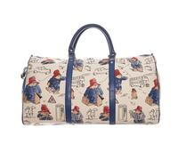 Signare Große Reisetasche für Damen, Gobelin, Übernachtung, Wochenend-Tragetasche, Fitnessstudio, Sport, Seesack für Damen, Paddington Bear, Einheitsgröße