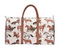 Signare Große Reisetasche für Damen, Handgepäck, Wochenendtasche, Damen-Handgepäck, Reisetasche für Teenager und Mädchen, Laufpferd, Large