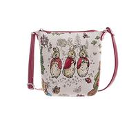 Signare Kleine Umhängetasche für Damen, Gobelin, Flopsy Mopsy