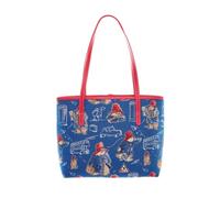 Signare Modische Schultertasche für Damen, Gobelin, College, Paddington Blue, One Size