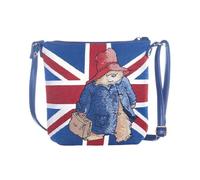Signare Paddington Bear Damen-Umhängetasche, klein, mit Union Jack-Design, Rose