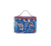 Signare Paddington Bear Kosmetiktasche, Gobelin, Blau mit rotem Rand, Reise-Kulturbeutel (Paddington Bear Blue, Toil-PADDBL)