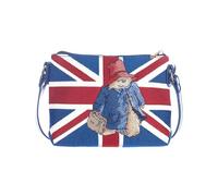 Signare Paddington Bear Union Jack Tapisserie Umhängetasche - verstellbarer Riemen, Blau/Rot/Weiß, One Size