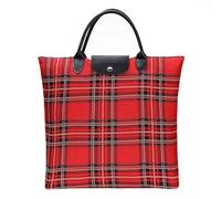 Signare Tapisserie Faltbare Einkaufstasche, Einkaufstasche Faltbar, Falttasche, einkaufsbeutel faltbar für die handtasche mit Farbmuster Designs (Royal Stewart Tartan)