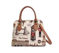 Signare Tapisserie Handtaschen Damen, Umhängetasche damen schultertasche damen und Umhängetaschen damen mit London Designs (königliche Wache)