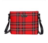 Signare Tapisserie Kleine Handtasche Damen, Umhängetasche Damen, Schultertasche Damen mit London Design (Royal Stewart Tartan)