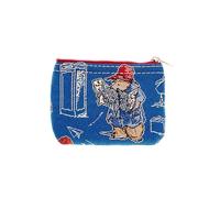 Signare Tapisserie, niedlich, exquisit, niedlich, Reißverschluss, Münzgeldbörse für Damen, mit Paddington Bären-Druck-Design (Paddington Bear Blue, ZIPC-PADDBL), Paddington Bär Blau, Neuheit