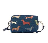 Signare Wandteppich, kleine Umhängetasche für Damen, Beuteltasche, Dackel, Einheitsgröße