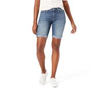 Signature by Levi Strauss & Co. Gold Label Damen Mid-Rise Skinny Shorts Jeansshorts, Cape Town, 50