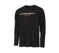 Signature Logo Long Sleeve T-Shirt M Black Caviar