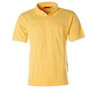 Signum Herren Kurzarm Shirt Poloshirt Polokragen Pikee Sunflower L