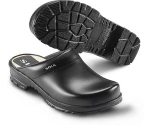 Sika Arbeitsschuh Comfort offener Clog Schwarz-42