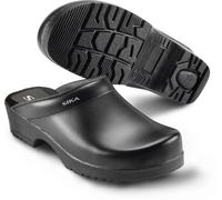 Sika Schuh Flexika offener Clog Schwarz-35