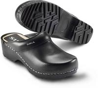 Sika Schuh Traditionell Clog Schwarz-48