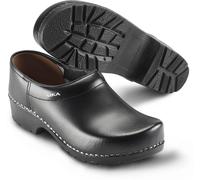 Sika Schuh Traditionell Clog Schwarz-37