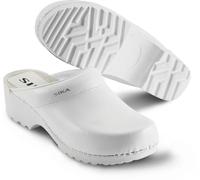 Sika Schuh Traditionell Clog Weiß-39