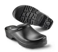 Sika Schuh Flexika offener Clog Schwarz-35