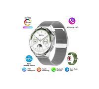 (Silber Mesh-Gürtel 1) 2025 Neu Kompatibel für Huawei GT4 Pro Smart Watch Erwachsene NFC GPS Tracker 466 * 466