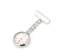 (Silber) Pflege Anhänger Große Gesicht Krankenschwester Fob Mode Rose Gold Silber Uhr Tasche
