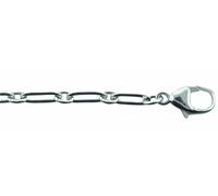 Silberarmband ADELIA´S "Damen 925 Silber Fantasie Armband 19 cm Ø 3,2 mm", silber, Armbänder, Damen, 19, Silber 925 (Sterlingsilber), Silberarmband, Silberschmuck für Damen (90038309-0) silber