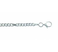 Silberarmband ADELIA´S "Damen 925 Silber Fantasie Armband 19 cm Ø 3 mm", silber, Armbänder, Damen, 19, Silber 925 (Sterlingsilber), Silberarmband, Silberschmuck für Damen (60929254-0) silber