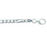 Silberarmband ADELIA´S "Damen 925 Silber Fantasie Armband 19 cm Ø 4 mm", silber, Armbänder, Damen, 19, Silber 925 (Sterlingsilber), Silberarmband, Silberschmuck für Damen (85277253-0) silber