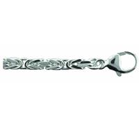 Silberarmband ADELIA´S "Damen 925 Silber Königskette Armband 19 cm Ø 3,4 mm", silber, Armbänder, Damen, 19, Silber 925 (Sterlingsilber), Silberarmband, Silberschmuck für Damen (48397018-0) silber