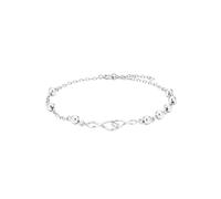 Silberarmband AMOR "2026222", silber (silberfarben), Armbänder, Damen, 19cm, Silber 925 (Sterlingsilber), Silberarmband (85380924-0) silberfarben