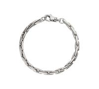 Silberarmband JOBO "Armband 4,6 mm", silber 925, Armbänder, Damen, 19cm, Silber 925 (Sterlingsilber), Silberarmband, 925 Silber rhodiniert 19 cm (69356144-0) silber 925