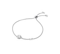 Silberarmband MICHAEL KORS "Schmuck Geschenk Silber 925 Armschmuck PREMIUM", silber (silberfarben, kristallweiß, kristallweiß), Armbänder, Damen, 22cm, Silber 925 (Sterlingsilber), Silberarmband, mit