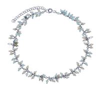 Silberarmband mit echtem Aquamarin Bern