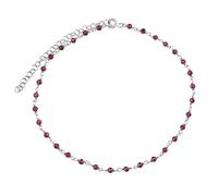 Silberarmband mit echtem Granat Arika
