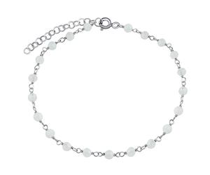 Silberarmband mit echtem Mondstein Arika