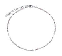 Silberarmband mit echtem Rosenquarz Arika