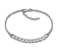SilberDream 18cm Armband Fantasie poliert 925 Silber Damen Schmuck SDA2148J