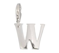 SilberDream Charm 925 Echt Silber Armband Anhänger Buchstabe W FC70W Silber Charmsschmuckanhänger