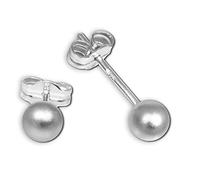 SilberDream Damen Ohrstecker Ohrringe Kugel aus 925 Silber silber SDO5544 Silber Ohrstecker