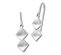 SilberDream Quadrate Ohrringe 925 Echt Silber Damen Ohrhänger Schmuck SDO8810J Silber Ohrhänger