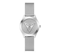 Silberfarbene Analoguhr für Damen GW0835L1