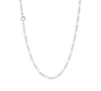 Amor Collier 925 Sterling Silber Unisex Damen Herren Halsschmuck, 45 cm, Silber, Kommt in Schmuck Geschenk Box, 2017563