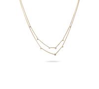 Elli Layer mit Kristallen von Swarovski® Weiß 925 Sterling Silber goldfarben Damen