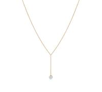 Elli Y-Kette Kugel 925 Silber, mit Kristallen von Swarovski® goldfarben Damen