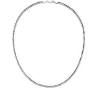 Silberkette FIRETTI "Schmuck Geschenk Silber 925 Halsschmuck Halskette Fuchsschwanzkette" Gr. 50, silber (silberfarben), Halsketten, Herren, 50, Silber 925 (Sterlingsilber), B: 3mm, Silberkette, B:3mm