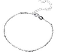 Silberkette FIRETTI "Schmuck Geschenk Silber Armband Kette Fußkette Bauchkette Criss-Cross" Gr. 26, silber (silberfarben), Halsketten, Herren, 26, Silber 925 (Sterlingsilber), B: 1,6mm, Silberkette, i