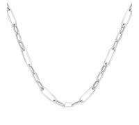 Silberkette "Gliederkette 3/1, Silber 925", silber, GIORGIO MARTELLO MILANO, Halsketten, Damen, 45cm, Silber 925 (Sterlingsilber), Silberkette (94502619-0) silber