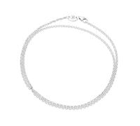 Silberkette "im Stil einer Erbskette, Silber 925" Gr. 55, silber, GIORGIO MARTELLO MILANO, Halsketten, Damen, 55cm, Silber 925 (Sterlingsilber), Silberkette (67281852-55) silber