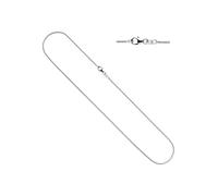 Silberkette JOBO, silber (silber 925), Halsketten, Damen, Silber 925 (Sterlingsilber), L: 45, Silberkette, Schlangenkette 925 Silber 45 cm 1,3 mm (86785256-0) silber 925