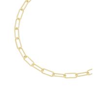 Silberkette GIORGIO MARTELLO MILANO "Kordel-Optik, vergoldet, Silber 925" Halsketten Gr. 45 cm, Silber 925 (Sterlingsilber), goldfarben (gold) Damen Halsketten (79415341-0)