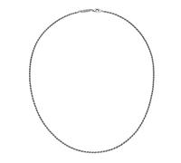Silberkette "Kordelkette, massiv, Silber 925" Gr. 60, silber, GIORGIO MARTELLO MILANO, Halsketten, Herren, 60cm, Silber 925 (Sterlingsilber), Silberkette (43112048-60) silber